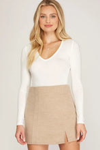 Load image into Gallery viewer, Brushed Mini Skirt
