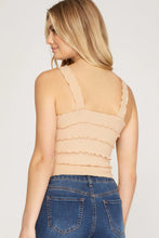 Load image into Gallery viewer, Monday Ribbed Crop Top

