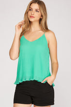 Load image into Gallery viewer, Pleated Dreams Cami Top
