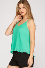 Load image into Gallery viewer, Pleated Dreams Cami Top
