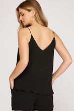 Load image into Gallery viewer, Pleated Dreams Cami Top
