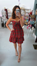 Load image into Gallery viewer, Sweet Plaid Mini Dress
