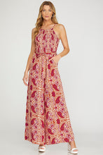 Load image into Gallery viewer, Calling For Season Jumpsuit Fuchsia
