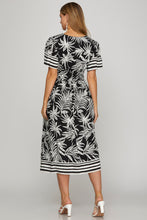 Load image into Gallery viewer, Royal Palm Midi Dress
