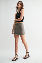 Load image into Gallery viewer, Wild Side Mini Skirt
