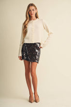 Load image into Gallery viewer, Espresso At Night Mini Skirt
