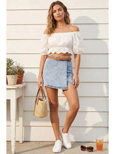 Load image into Gallery viewer, Dolly Denim Skort
