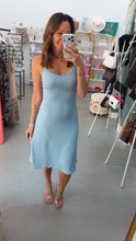 Load image into Gallery viewer, Blue Summer Mini Dress

