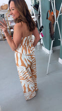 Load image into Gallery viewer, Off To Paradise Wide Leg Pants Peach
