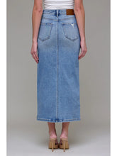 Load image into Gallery viewer, Peyton Midi Skirt Denim
