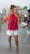 Load image into Gallery viewer, Pop Of Spring Halter Top
