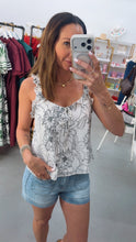 Load image into Gallery viewer, Fine Lines Floral Top
