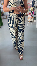 Load image into Gallery viewer, Off To Paradise Wide Leg Pants Navy
