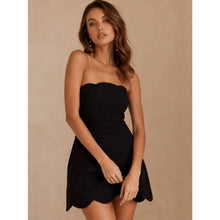 Load image into Gallery viewer, Higher Up Scallop Mini Dress
