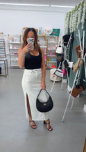 Load image into Gallery viewer, Peyton Midi Skirt Sea Salt
