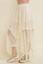 Load image into Gallery viewer, Delicate Floral Lace Midi Skirt
