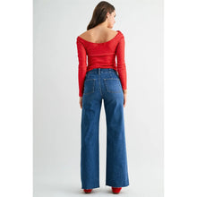 Load image into Gallery viewer, Cindy Wide Leg High Rise
