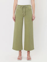 Load image into Gallery viewer, Green Goddess Crop Jeans
