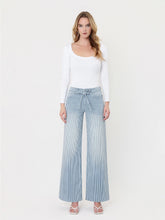 Load image into Gallery viewer, Valarie Striped High Rise Jeans
