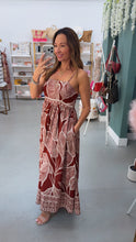 Load image into Gallery viewer, Rustic Fall Maxi Dress
