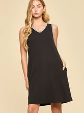 Load image into Gallery viewer, Classy Stitch Mini Dress
