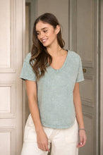 Load image into Gallery viewer, Washed Out Scoop Neck Top

