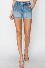 Load image into Gallery viewer, Dressy Denim High Rise Shorts
