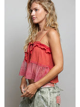 Load image into Gallery viewer, Airy Gauze Crop Top

