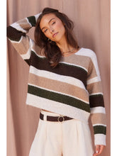 Load image into Gallery viewer, Fall Crush Sweater Top Brown
