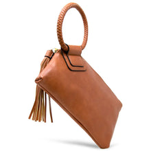 Load image into Gallery viewer, Kayla Tassel Wristlet/Clutch
