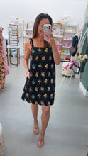 Load image into Gallery viewer, Stamped Floral Mini Dress
