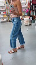 Load image into Gallery viewer, Lucy Embroidered Barrel Jeans
