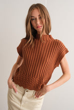 Load image into Gallery viewer, Rory Cropped Sweater Cafe
