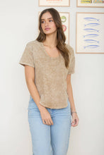 Load image into Gallery viewer, Washed Out Scoop Neck Top
