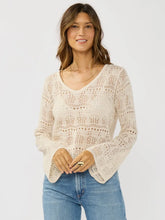 Load image into Gallery viewer, Call Me Up Crochet Knit Top
