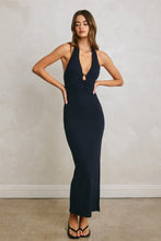 Load image into Gallery viewer, Midnight Curfew Maxi Dress
