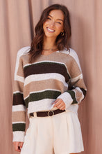 Load image into Gallery viewer, Fall Crush Sweater Top Brown
