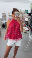 Load image into Gallery viewer, Pop Of Spring Halter Top
