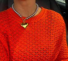 Load image into Gallery viewer, Glam Heart Necklace
