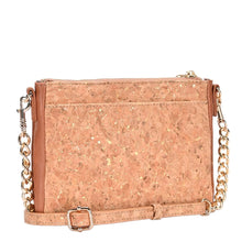 Load image into Gallery viewer, Peachy Cork Crossbody Bag
