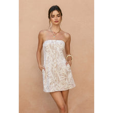 Load image into Gallery viewer, Seashore Strapless Mini Dress
