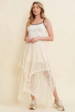 Load image into Gallery viewer, Delicate Floral Lace Midi Skirt
