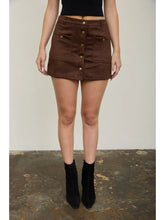 Load image into Gallery viewer, Autumn It Girl Mini Skirt
