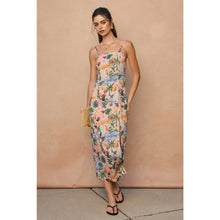 Load image into Gallery viewer, Cabana Crush Linen Midi Dress
