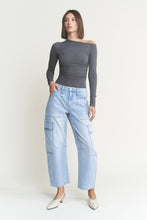 Load image into Gallery viewer, Mazzy High Waist Barrel Jean
