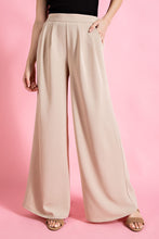 Load image into Gallery viewer, Breezy Wide Leg Pants Taupe
