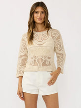 Load image into Gallery viewer, Chic Intentions Crochet Top
