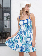 Load image into Gallery viewer, Blue Fever Mini Dress
