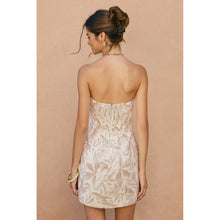 Load image into Gallery viewer, Seashore Strapless Mini Dress
