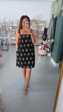 Load image into Gallery viewer, Stamped Floral Mini Dress
